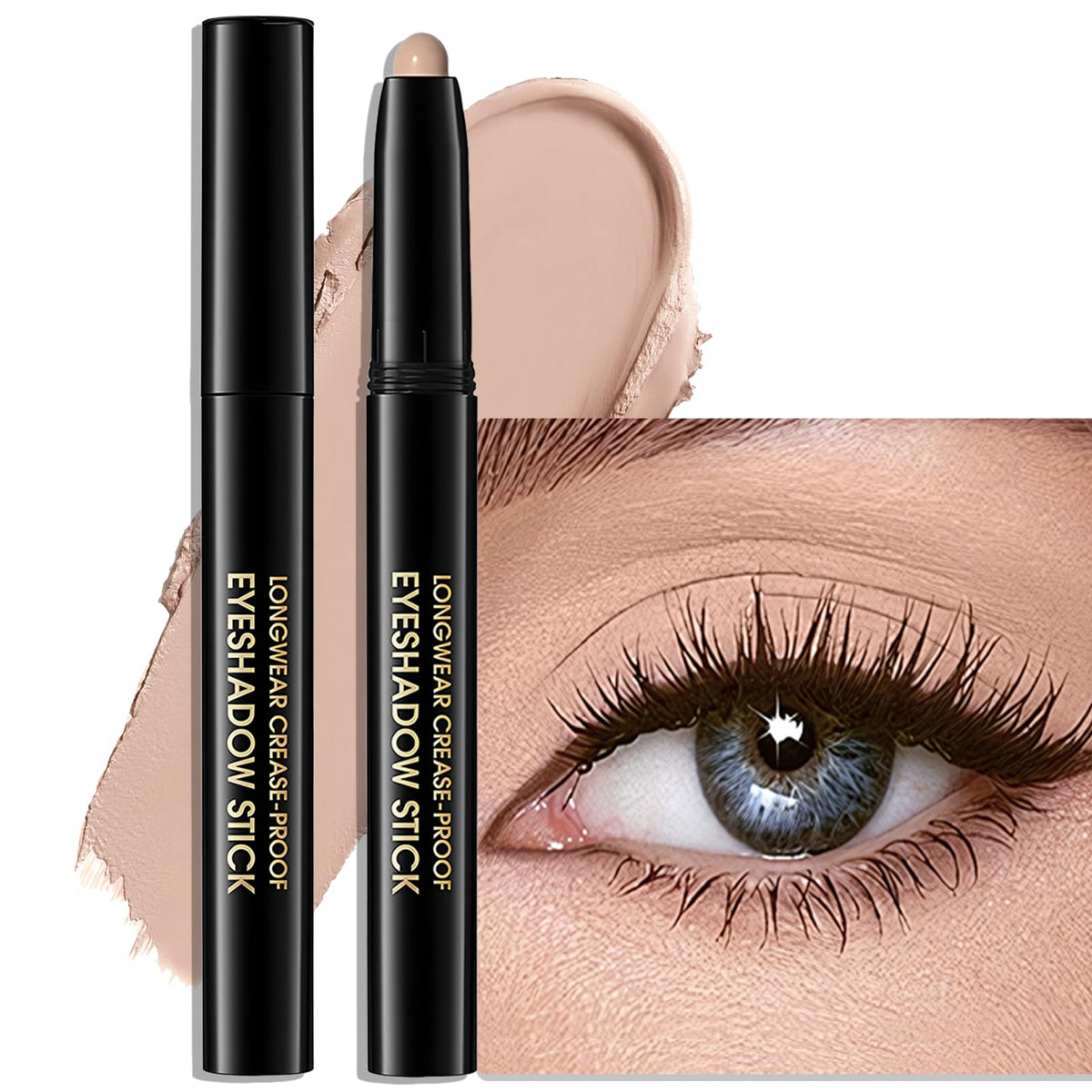 Wugbc Eyeshadow Stick Matte Eye Brightener Pencil front view