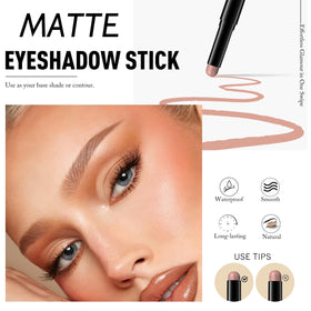 Wugbc Eyeshadow Stick Medium Warm Brown swatch on skin