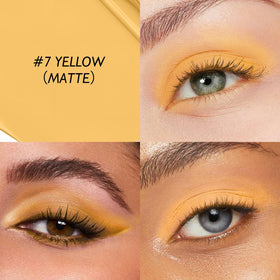 Wugbc Eyeshadow Stick Yellow twist-up design