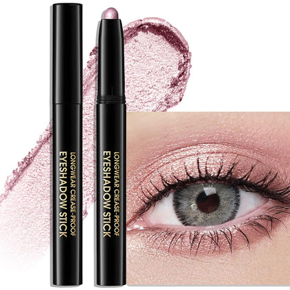 Wugbc Shimmer Eye Shadow Stick front view with vibrant shades