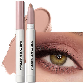 Wugbc Taupe Brown Eyeshadow Stick front view with precision tip