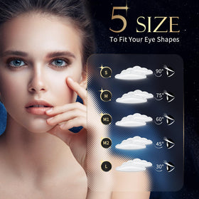 WUGOYU Lash Lift & Brow Lamination Kit in use on eyelashes