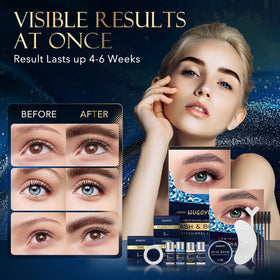 WUGOYU Lash Lift & Brow Lamination Kit lifting pads and setting tape