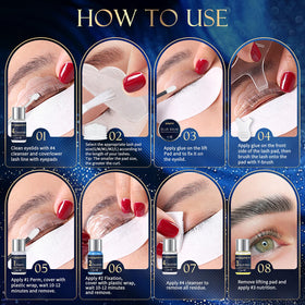 WUGOYU Lash Lift & Brow Lamination Kit packaging front view