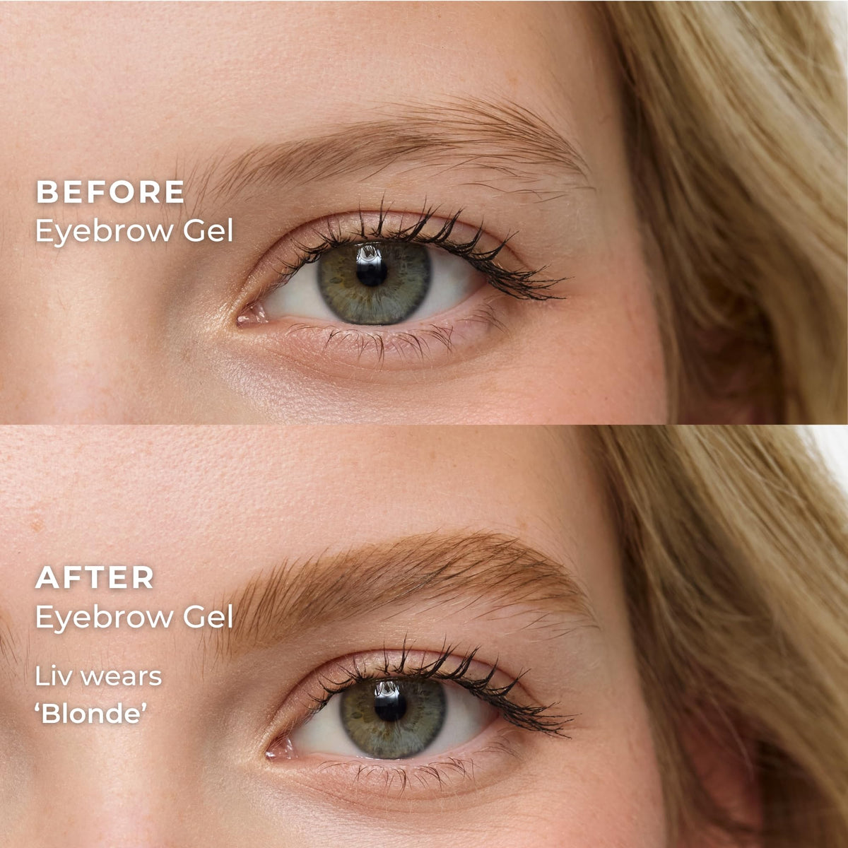 WUNDERBROW Eyebrow Gel Blonde 40g double-ended brush