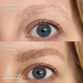 WUNDERBROW Eyebrow Gel Light Blonde double-ended brush