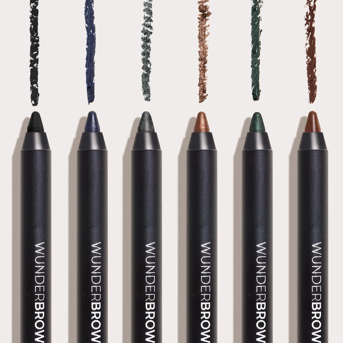 WUNDERBROW Super Stay Eyeliner Pencil Intense Noir with sharpener