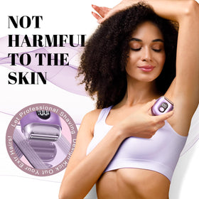 Xcdgiogw mini electric razor for body and bikini area
