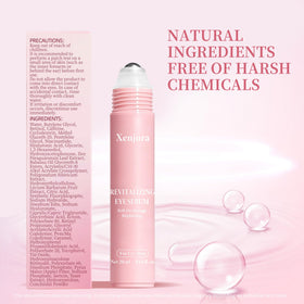 Xenjura eye serum on a vanity table
