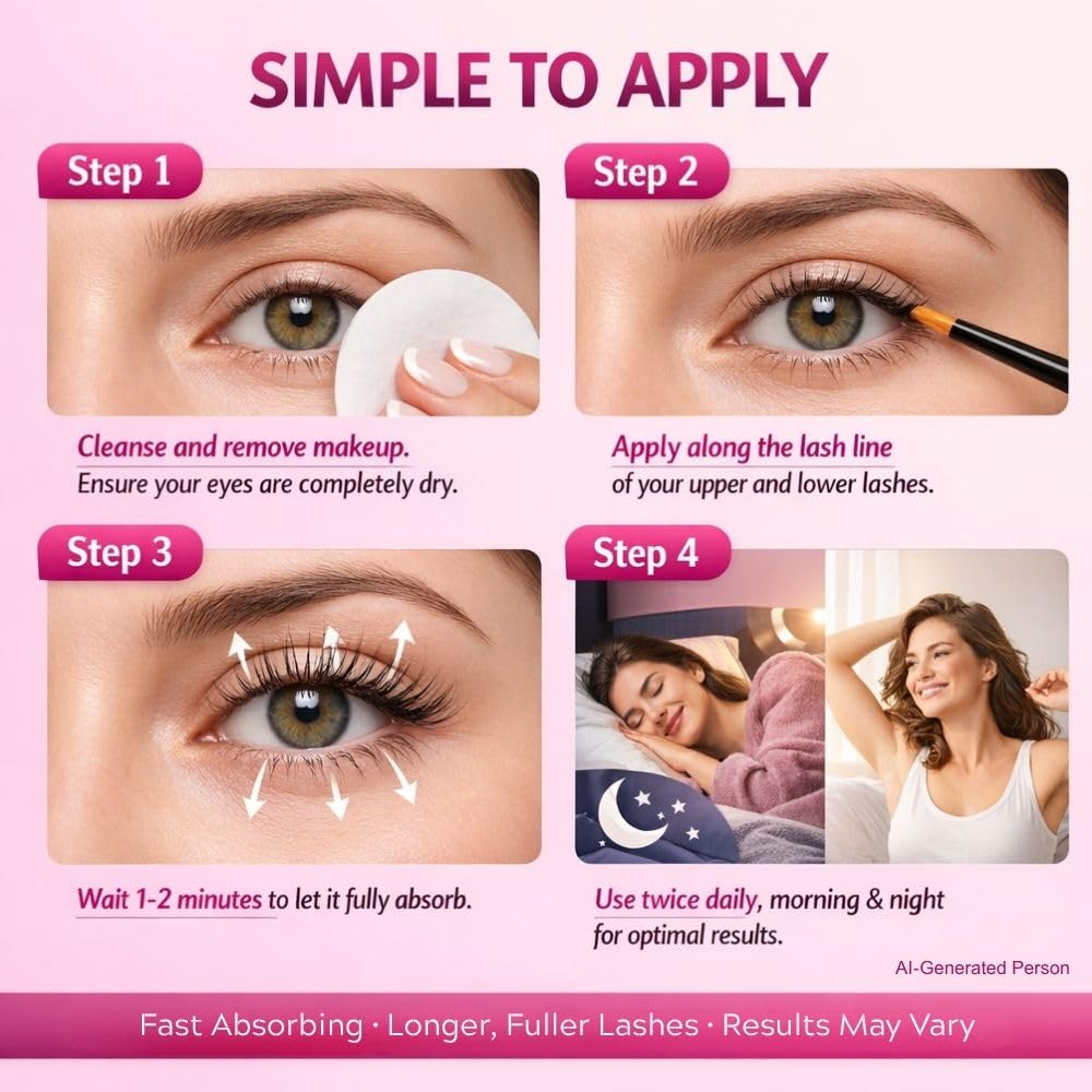 XEXXEX Lash Serum 5ML with botanical ingredients