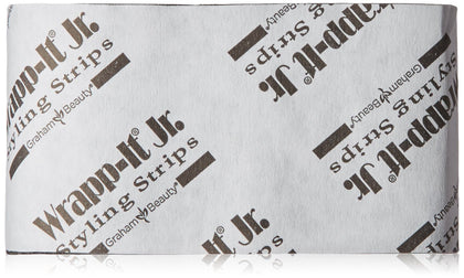 XFQUIJ Wrapp-It Jr Black Styling Strips front view