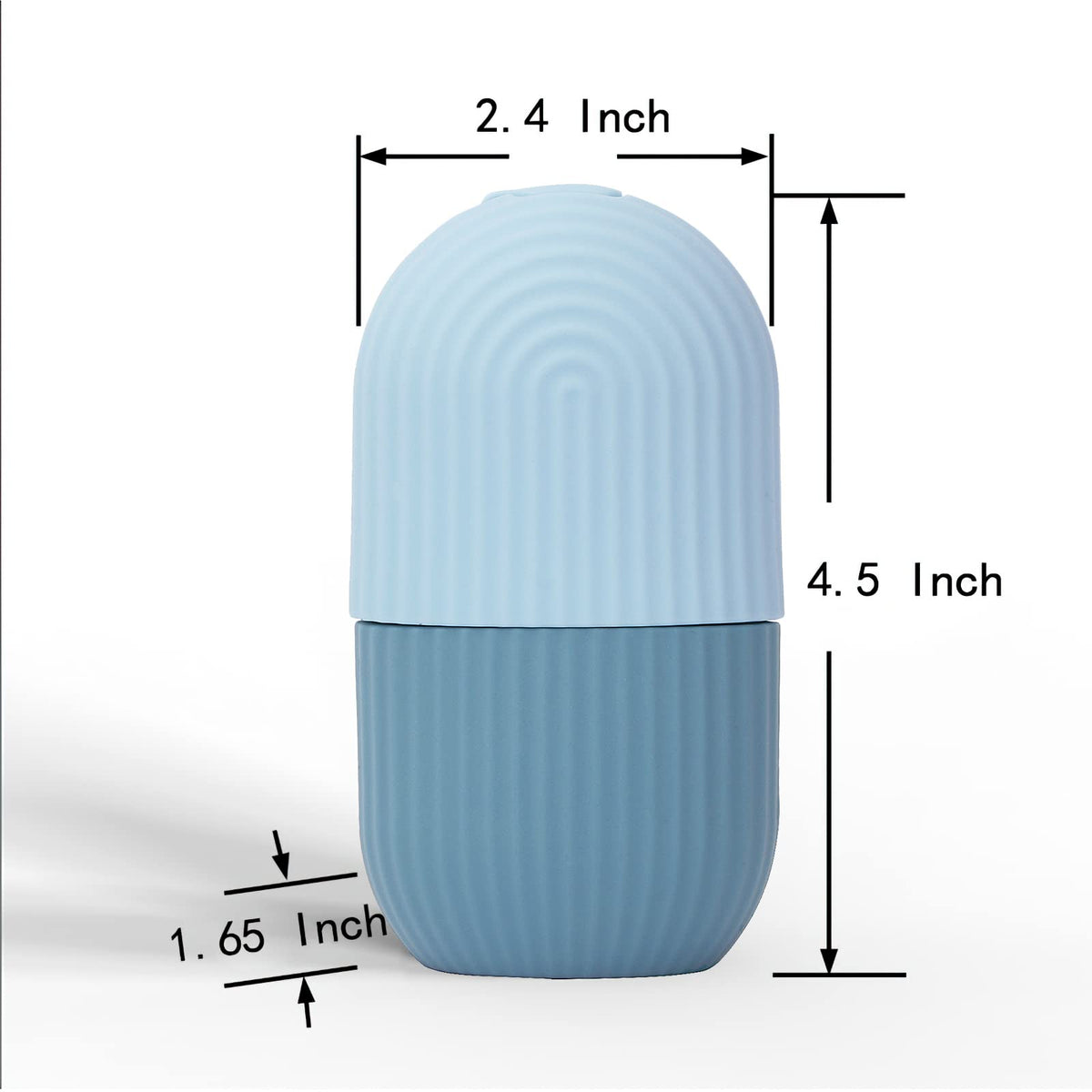 XHJRI Ice Face Roller Massager displayed on a countertop