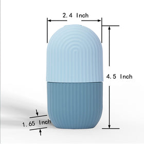 XHJRI Ice Face Roller Massager displayed on a countertop