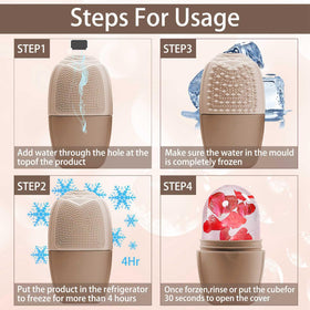XHJRI Ice Face Roller Massager packaging