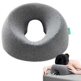 xiaomubiao Face Down Pillow grey model front view