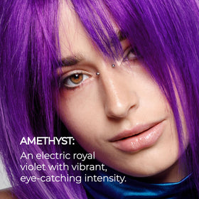 XMONDO Amethyst Depositing Mask application on hair