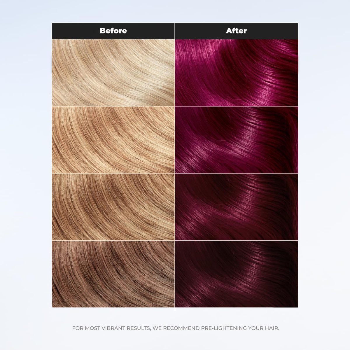 XMONDO Color Berry Depositing Mask application process