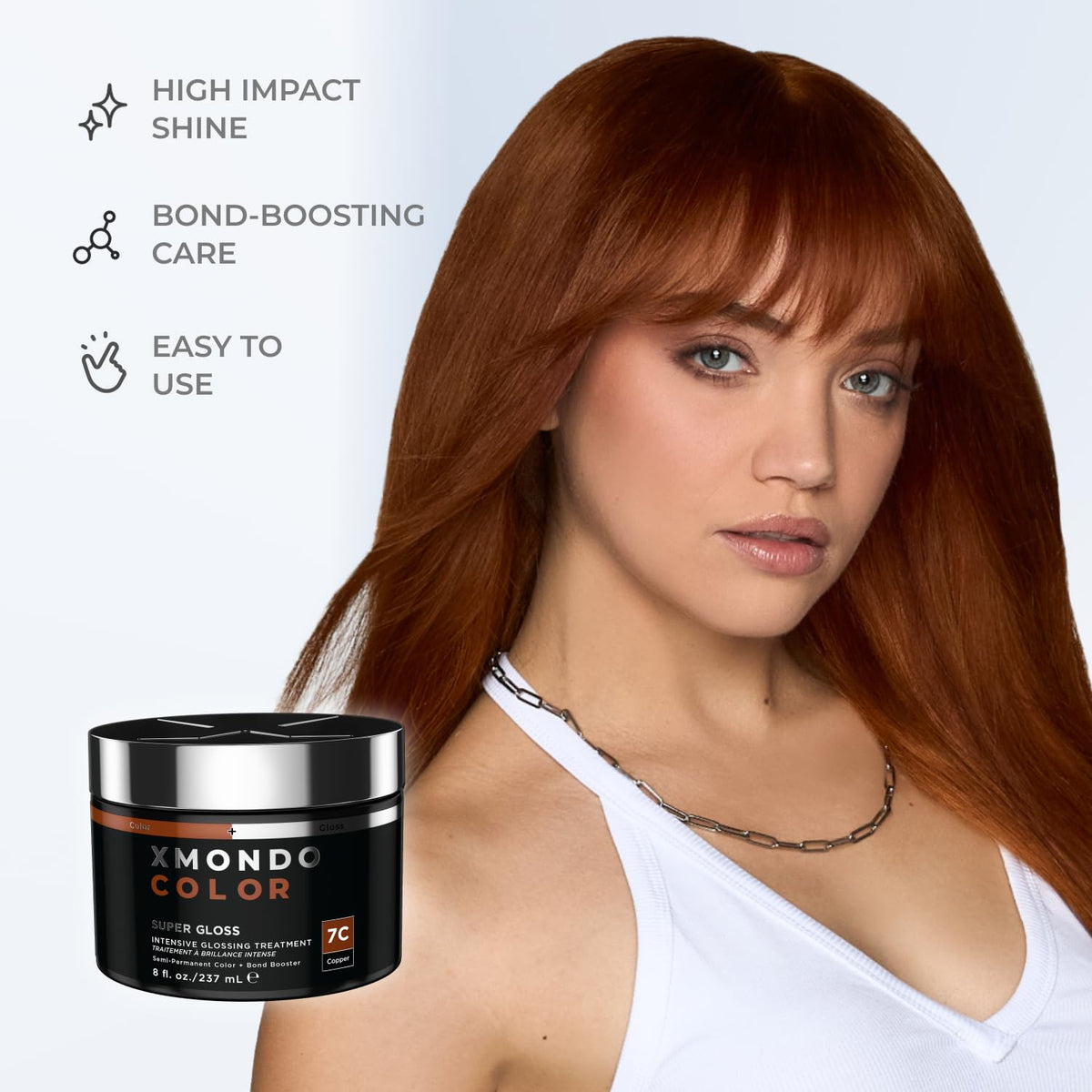 XMONDO Color Depositing Mask Copper texture on hand