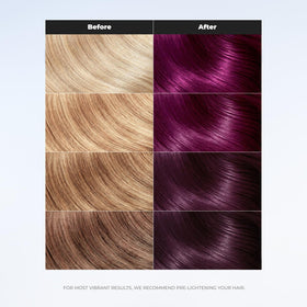 XMONDO Color Garnet Depositing Mask application on hair
