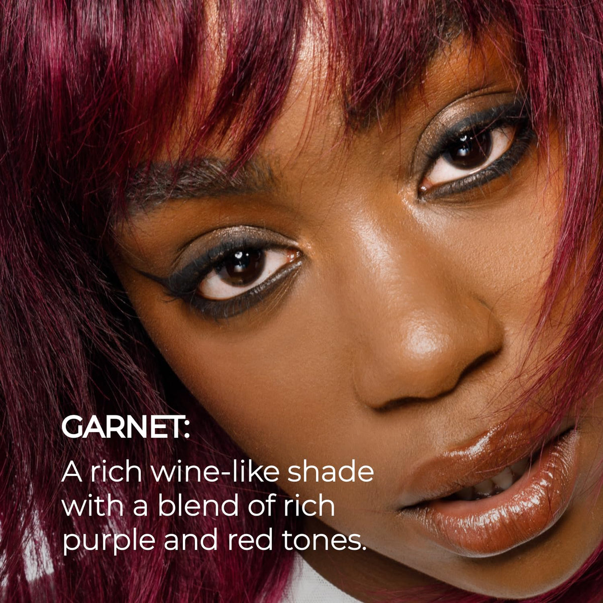 XMONDO Color Garnet Depositing Mask back view showing ingredients