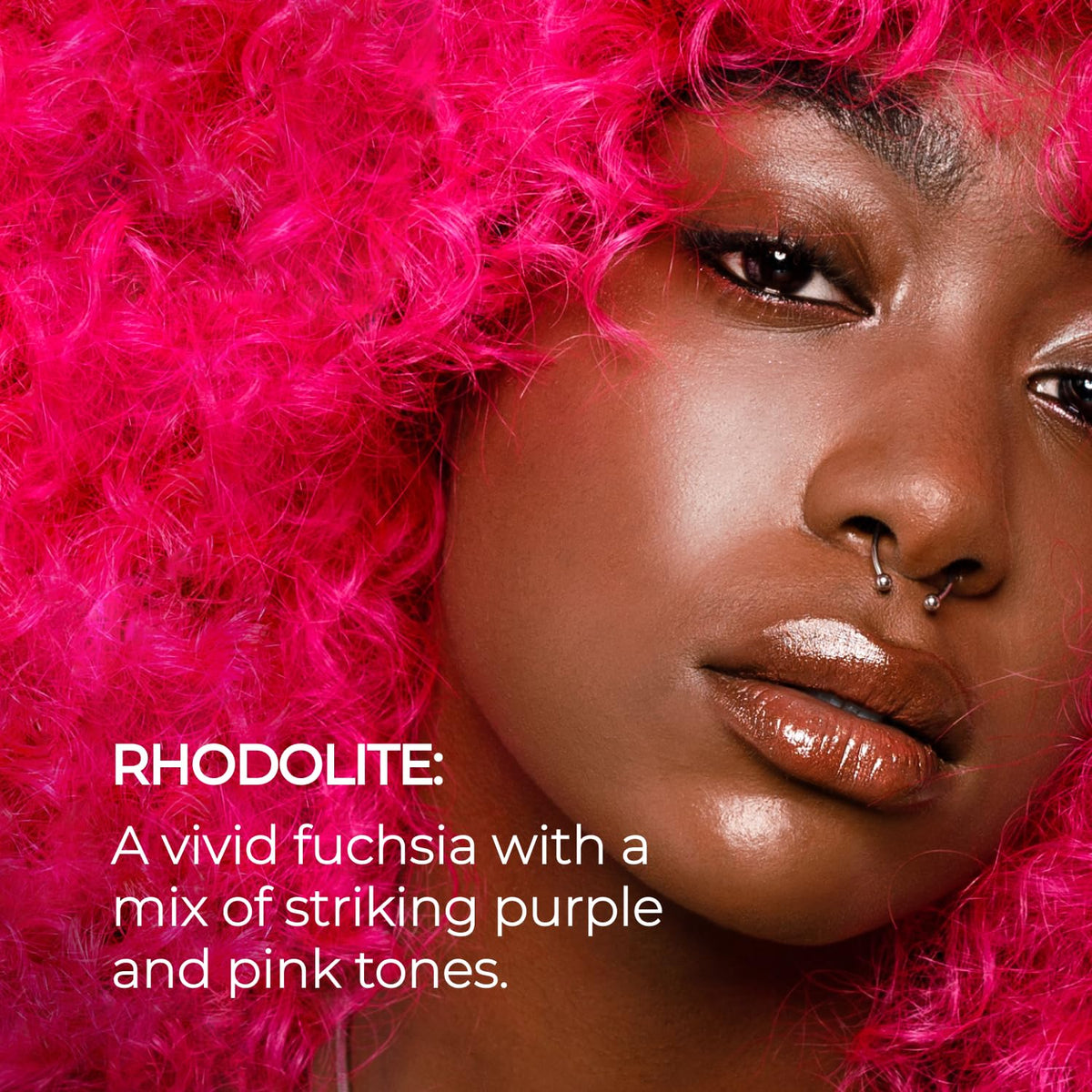 XMONDO Color Rhodolite Depositing Mask application on hair