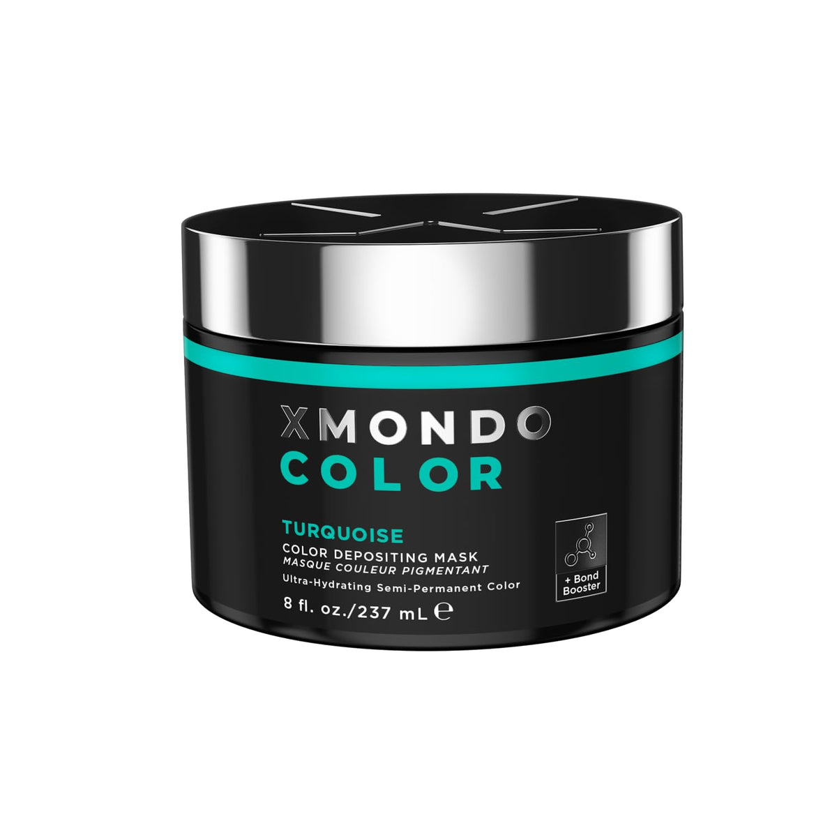 XMONDO Color Turquoise Depositing Mask 8 Fl Oz front view
