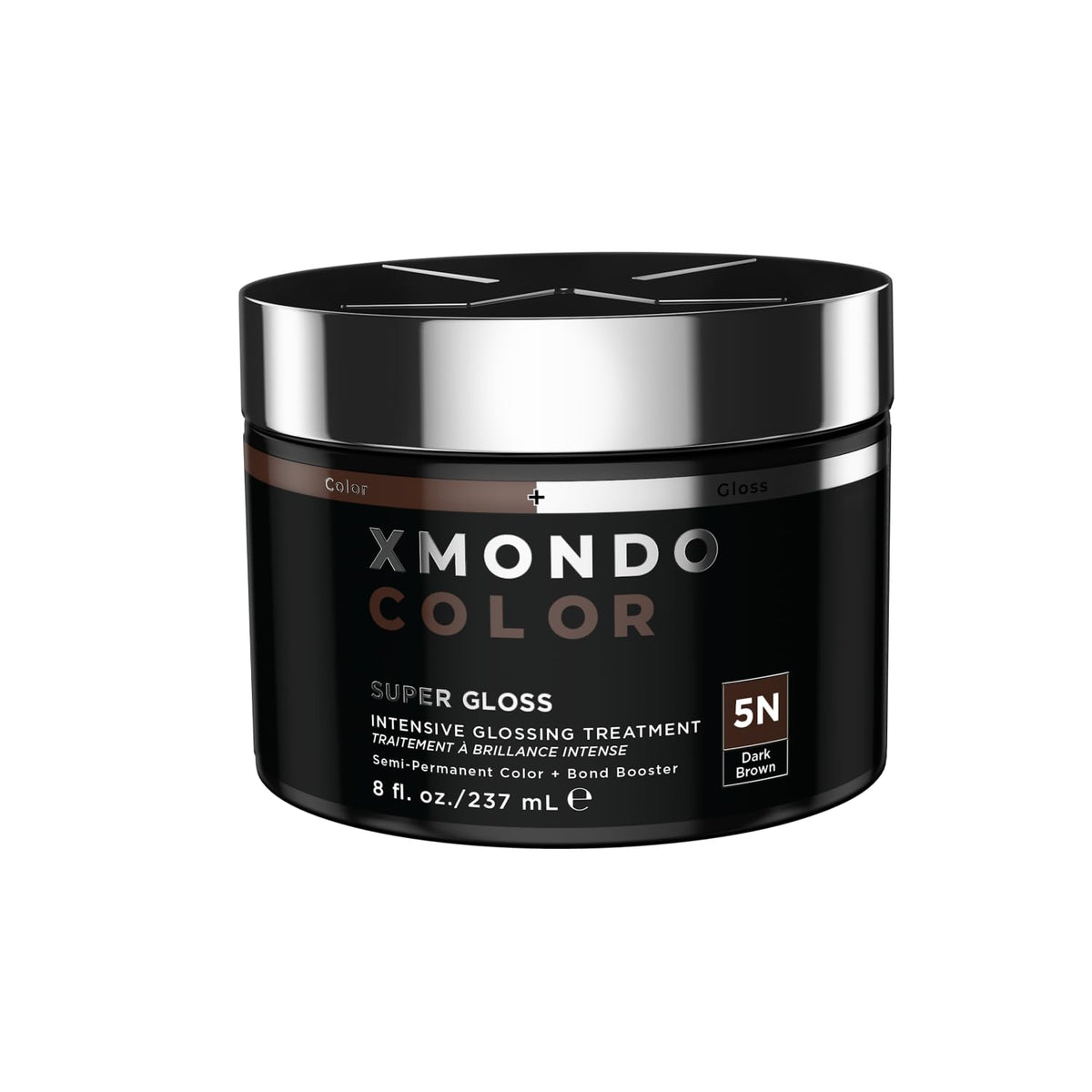 XMONDO Colour Depositing Mask Dark Brown front view