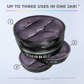 XMONDO Slate Grey Mask after application results on hair