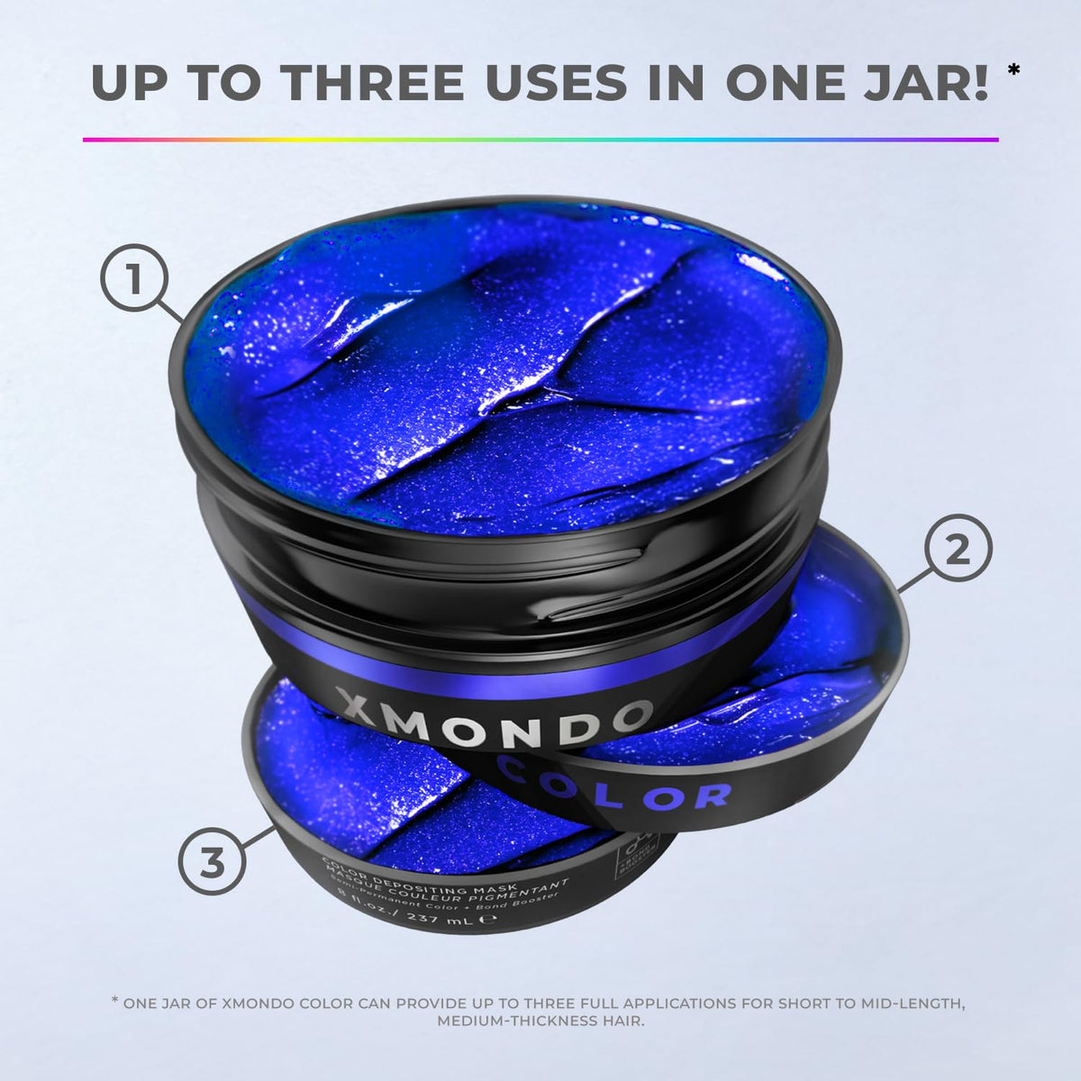 XMONDO Super Blue Mask texture close-up