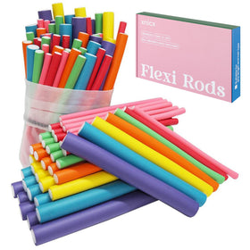 xnicx flexi rods with smooth tips for gentle styling