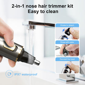 XOOMRSCP Nose Hair Trimmer with dust-proof cap
