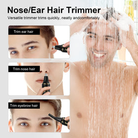 XOOMRSCP Nose Hair Trimmer with USB charging cable included