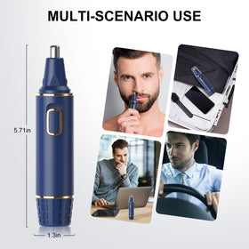 XOOMRSCP Nose Hair Trimmer with waterproof feature highlighted