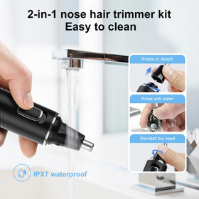 XOOMRSCP trimmer showing 360° rotating inner blade