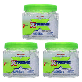 Xtreme Pro-Expert Clear Styling Hair Gel 15.87 Oz jar front view