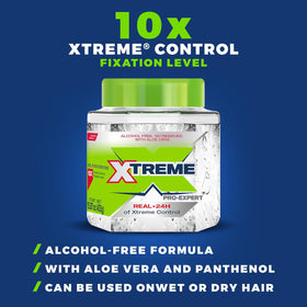 Xtreme Pro-Expert Clear Styling Hair Gel 3-pack display