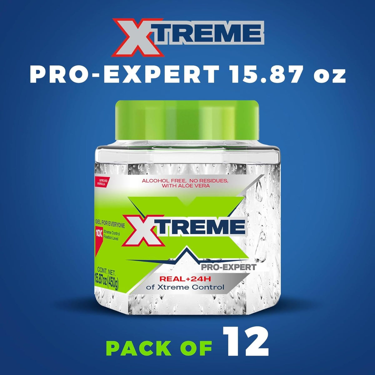 Xtreme Wetline Pro-Expert Styling Gel 450g back view
