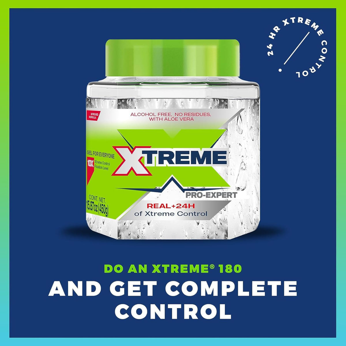 Xtreme Wetline Pro-Expert Styling Gel 450g side view