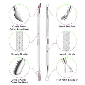 XUNXMAS cuticle nipper with sharp tips