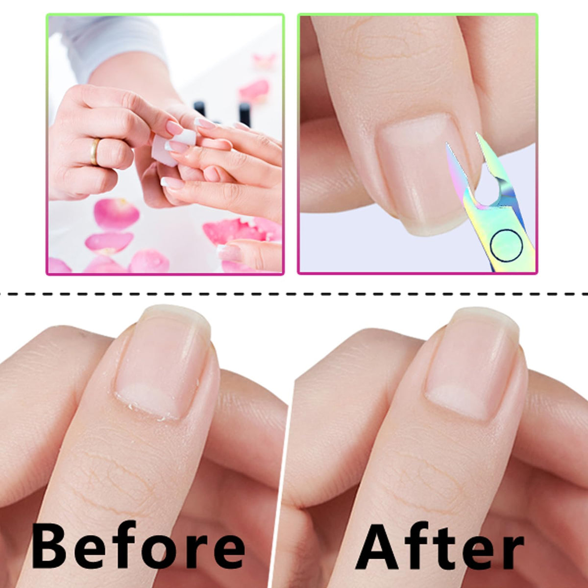 XUNXMAS Cuticle Nippers in packaging