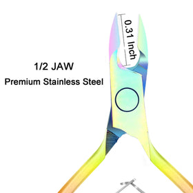 XUNXMAS Cuticle Nippers used in a manicure setting