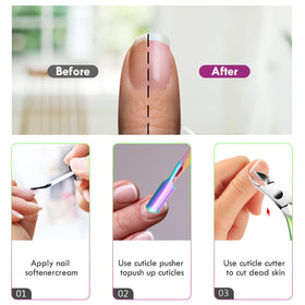XUNXMAS Cuticle Trimmer Set packaging display