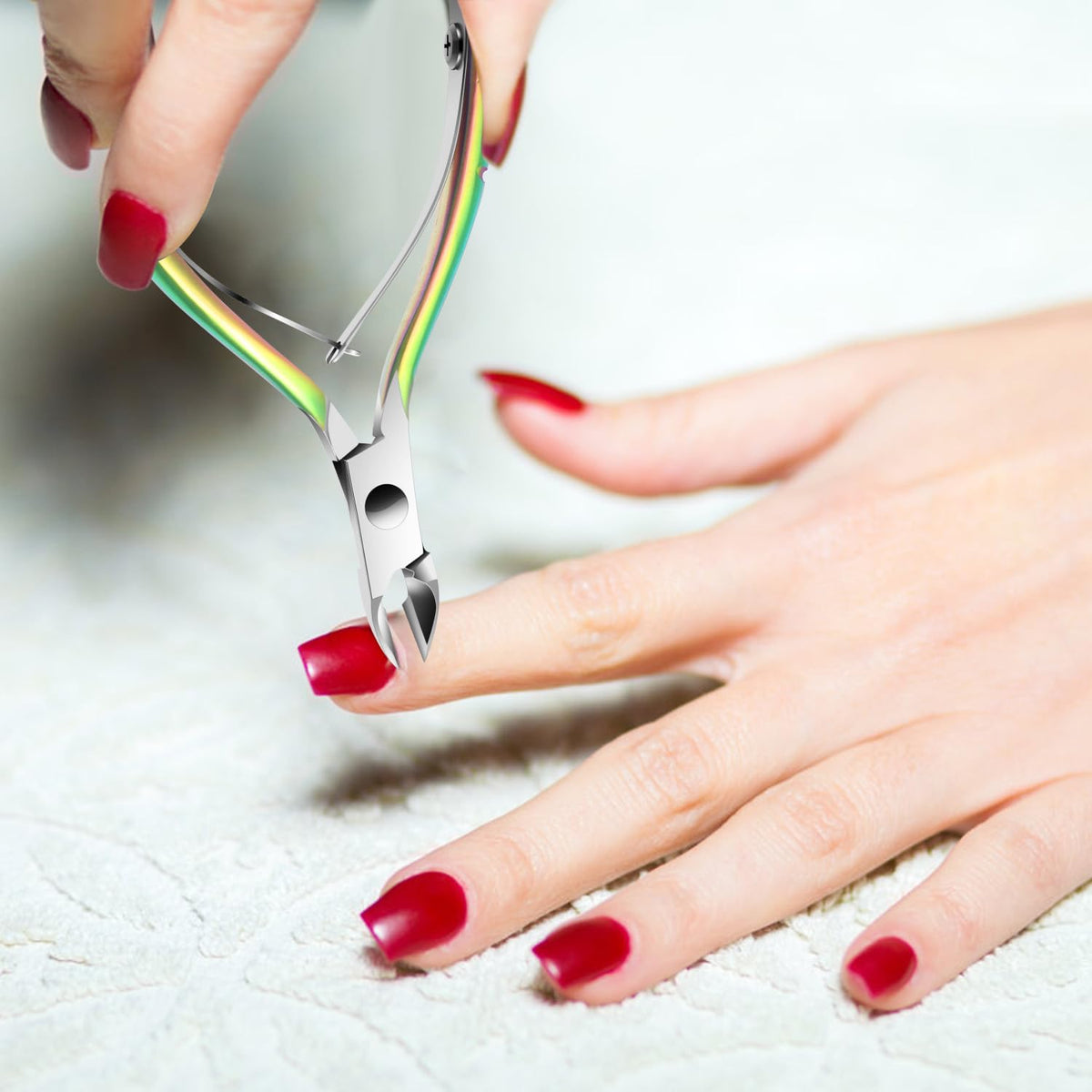 XUNXMAS triangle nail polish scraper tool