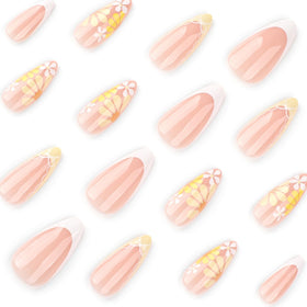 XZMeiLun press-on nails kit including nail glue and jelly adhesives