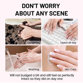 XZMeiLun press on nails set packaging