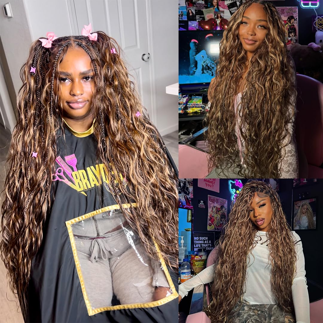 Y WIGS Body Wave Bulk Human Hair 20inch #4/30 in natural light