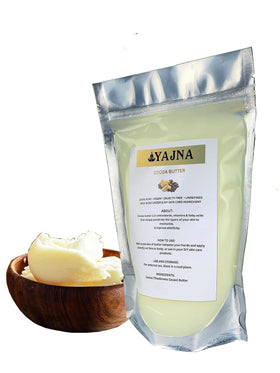 Yajna Cocoa Butter ivory colour texture close-up
