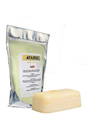 Yajna Organic Raw Mango Butter texture close-up