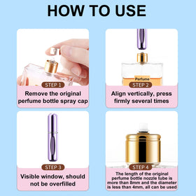 Yamadura Mini Perfume Atomizer in a handbag for travel