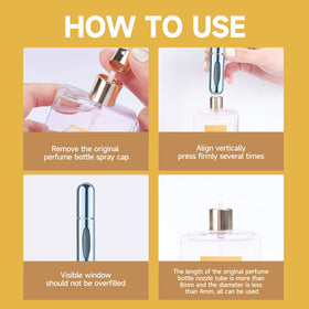 Yamadura Mini Refillable Perfume Atomizer Bottle packaging